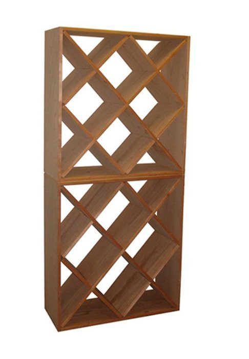 Vinotemp VNTRack N1PR Diamond Bins-Solid, Pine