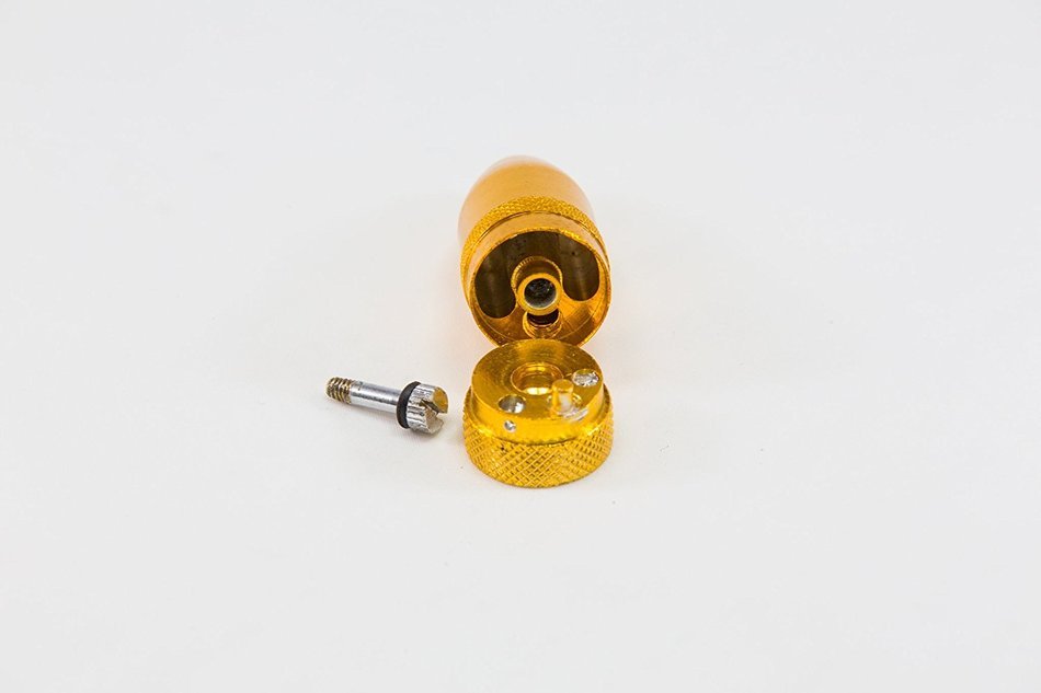 The Posh Bullet - Aluminum Snuff Bullet (Silver) N26