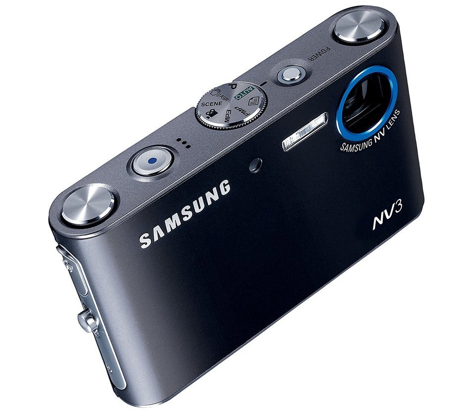 Samsung NV3 7.2MP Digital Camera with 3x Optical Zoom with Advance Shake Reduction N4