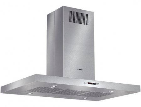 Bosch HIB82651UC 42" 800 Series Box Canopy Island Hood with 600 CFM Centrifugal Integrated Blower, in Stainless...