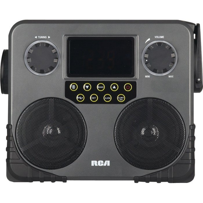 1 - Worksite Weather Radio with Bluetooth(R), AM/FM/NOAA weather radio, * Bluetooth(R) wireless technology, *...