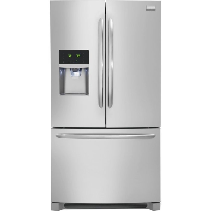 Frigidaire DGHF2360PF - Gallery 22.6 Cu. Ft. Stainless Steel Counter Depth French Door Refrigerator - Energy Star