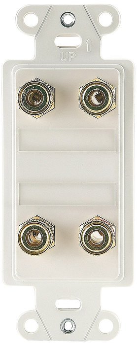 On-Q F9004WH 5.1 Home Theater Connection Kit, White N3