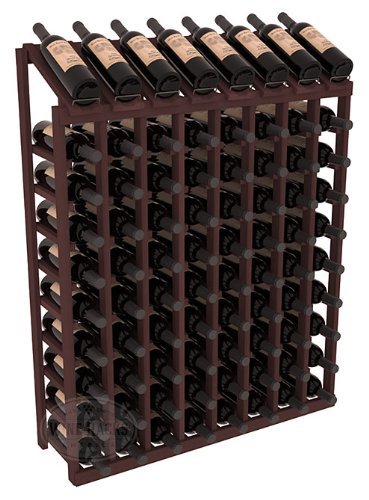 Wine Racks America Redwood 8 Column 10 Row Display Top Kit. 13 Stains to Choose From! N3