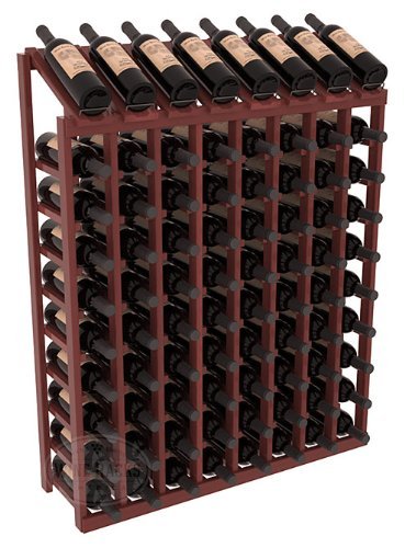 Wine Racks America Redwood 8 Column 10 Row Display Top Kit. 13 Stains to Choose From! N5