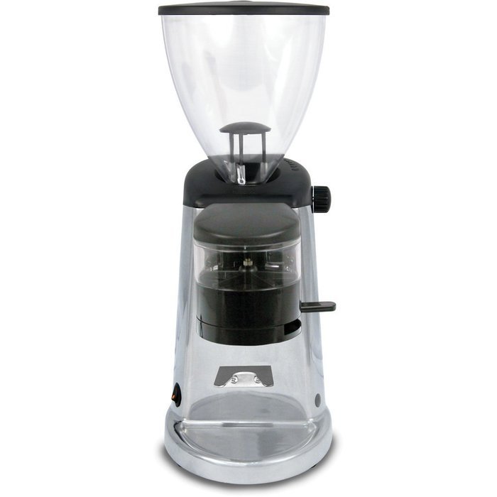 Doserless Electric Flat Burr Coffee Grinder Finish: Polished Aluminum