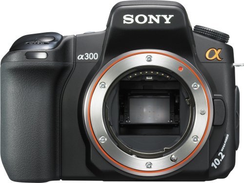 Sony Alpha DSLRA300K 10.2MP Digital SLR Camera with Super SteadyShot Image Stabilization with DT 18-70mm f/3.5... N4