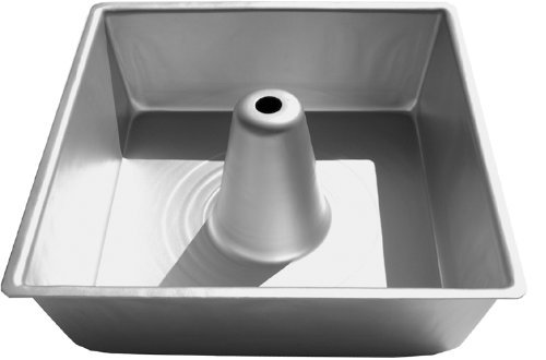 Alan Silverwood Fat Daddios 10"/25cm Square Angel Cake Pan Tin 81753