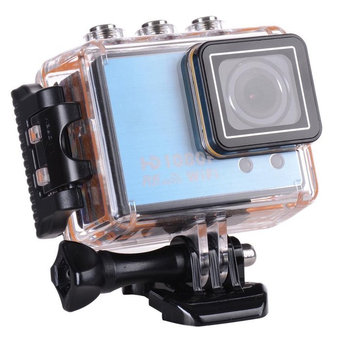 Wifi Full HD 1080P 50M Waterproof Mini Sport Action Camera Video Camcorder Blue N3