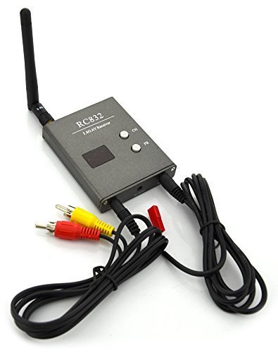 BW&Acirc; FPV 5.8GHz AV Video Audio 32 Channels Wireless Receiver RX RC832 -90dBm (Receiver Only) Color: RC832 Receiver... N3