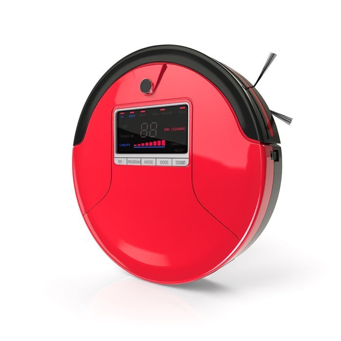 Bobsweep Pethair Robotic Vacuum Cleaner and Mop, Pet Hair 4-in-1, Rouge (Complete Set) w/ Gift: Premium Microfiber...