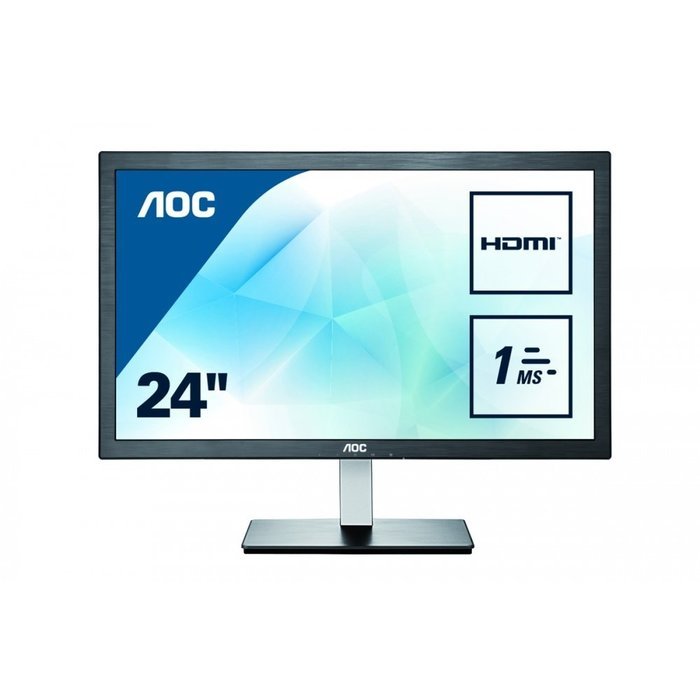 AOC Value 24" LED LCD Monitor - 16:9 - 1 ms E2476VWM6