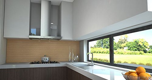 Faber STIL48SS600-B 600 CFM 48" Stilo T-Shape Wall Range Hood, Stainless Steel