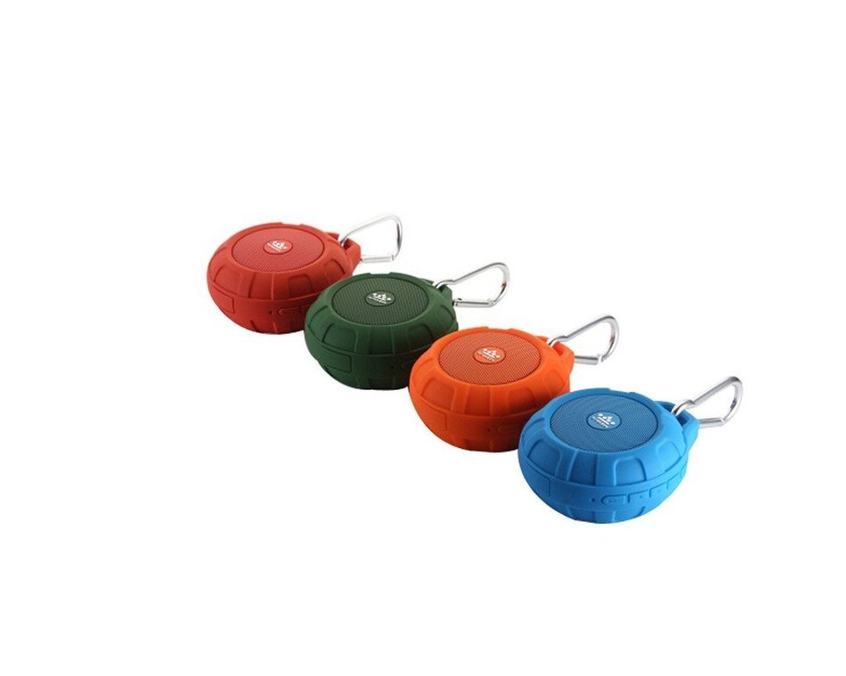 Wireless Portable Shower/Outdoor Speaker,TECHKOO Royqueen 3.5W Travel Speaker Waterproof Dustproof Shockproof... N9