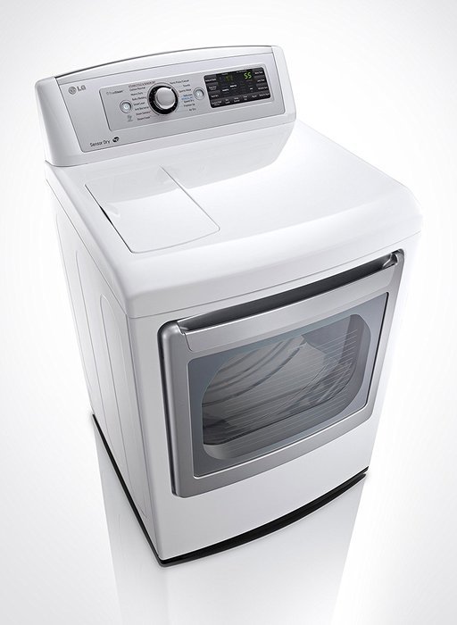 LG H/E Ultra Large Capacity Top Load Laundry System with Turbo Wash Technology (WT5680HWA_DLEX5680W) ELECTRIC...