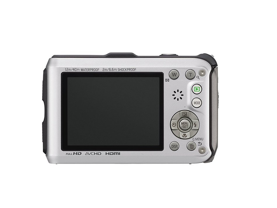 Panasonic Lumix TS4 12.1 TOUGH Waterproof Digital Camera with 4.6x Optical Zoom (Silver) N9