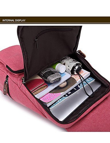 SB@Canvas Backpack Large Middle School Students Bag Travel Bag N5