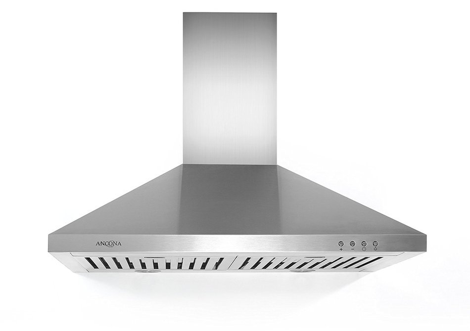 Ancona AN-1164 Rapido IV 30" Range Hood, Stainless-Steel