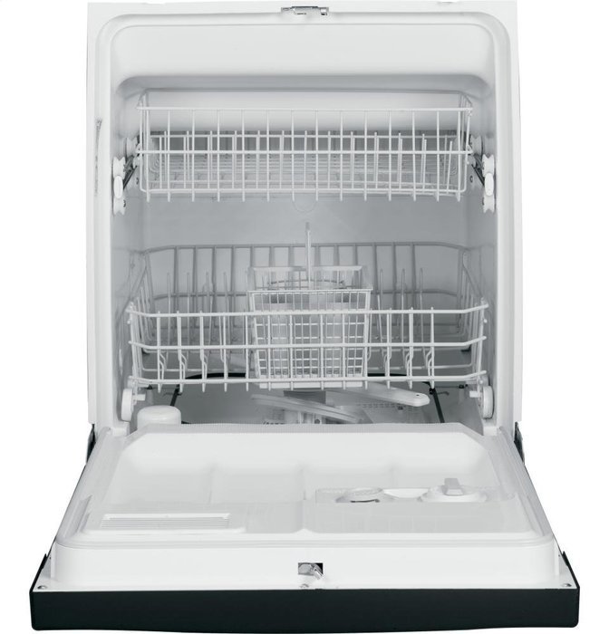 GE GSM2200VBB Spacemaker 24" Black Full Console Dishwasher - Energy Star