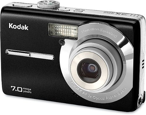 Kodak Easyshare M753 7 MP Digital Camera with 3xOptical Zoom (Black)