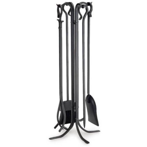 Forged Hearth 5 Piece Iron Fireplace Tool Set