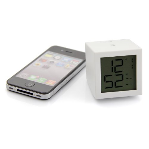 Lexon LR126W Prism R&eacute;veil LCD Blanc N4