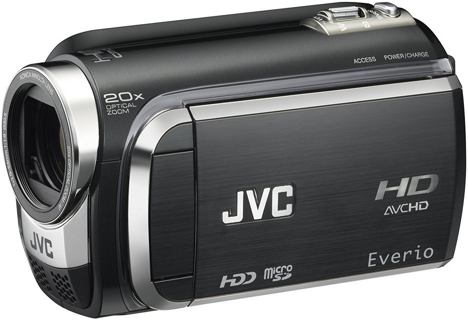JVC Everio GZ-HD300 60GB High-Def Camcorder (Red) (Discontinued by Manufacturer)