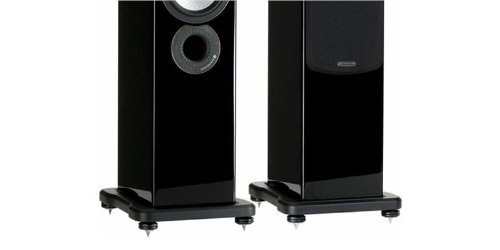 Monitor Audio - Silver RX-6 2 1/2-Way Floorstanding Speaker - Each - Black Gloss N3
