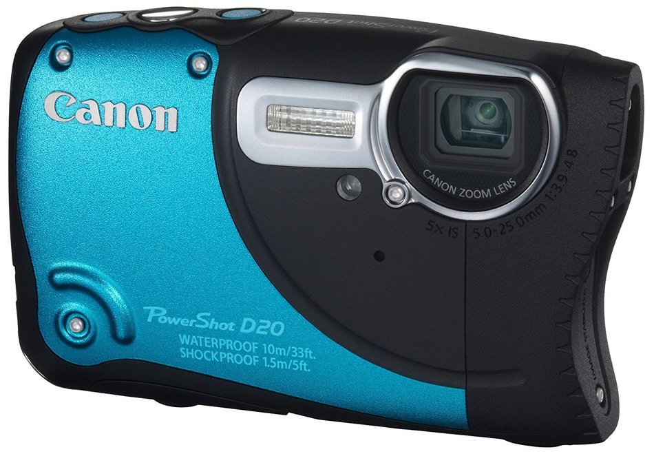 Canon Digital Camera PowerShot D20 5x Optical Zoom (Water proof) PSD20 - International Version N3