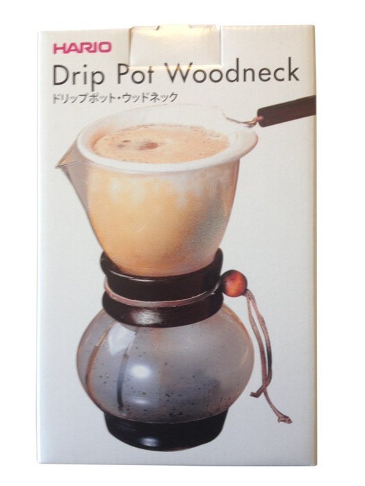 Hario Kettle, Drip Pot Woodneck and Coffee Mill - 3 Products Together N3