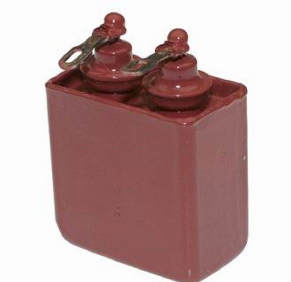 Capacitor PIO MBGP-3 200V 10uF 10% USSR 2 pcs