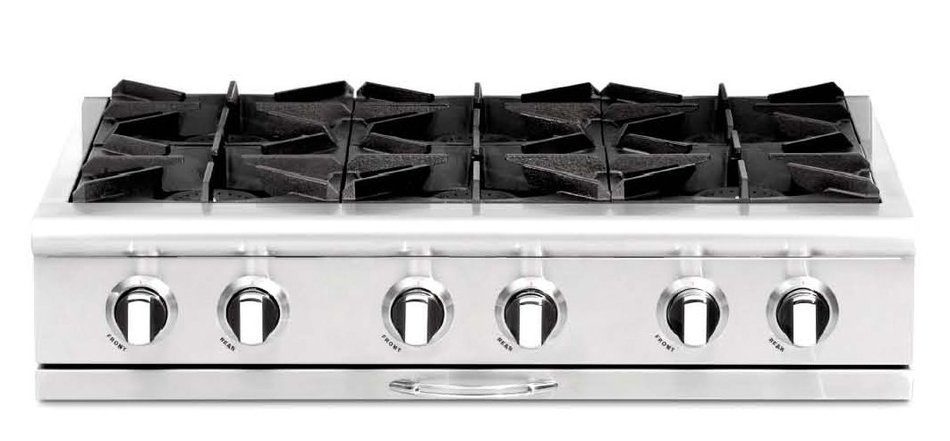 Capital CGRT366N Capital 36 Gas Range Top 6 Burners
