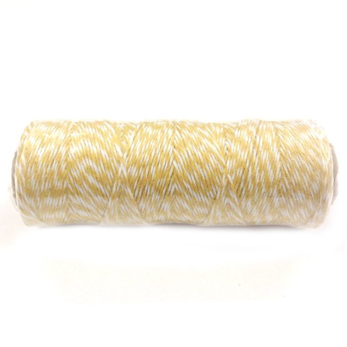 Wrapables Cotton Baker's Twine 4ply 110 Yard, Metallic Gold N31