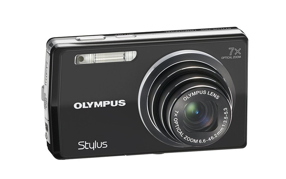 Olympus Stylus 7000 12 MP Digital Camera with 7x Optical Dual Image Stabilized Zoom and 3-Inch LCD (Blue) N9