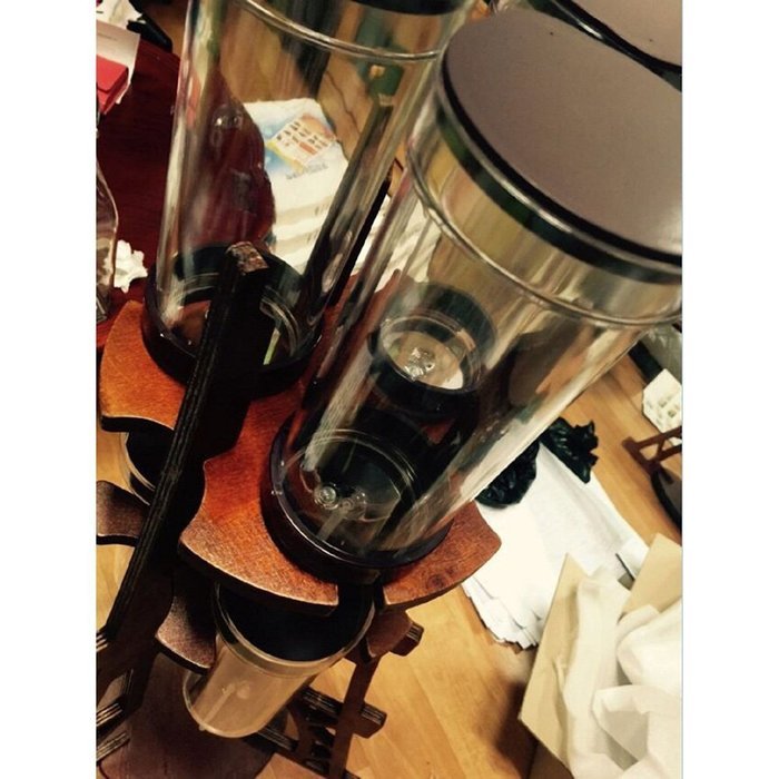 Dutch Q Cold Brew Coffee Iced Coffee Maker Wooden Eiffel Tower Home Hand Drip Dutch Machine &PDF English File... N6