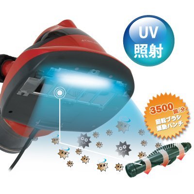 UV cyclone cleaner Atto care powerful vacuum ultraviolet sanitization pet allergy EP760 N3