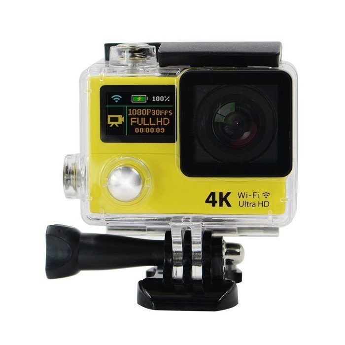 URWise 4K-H3 Sport Camera Wifi Waterproof Ultra HD 4K 2.0 inch LCD Screen Dual 170 Degree Angle View Sport Action... N10