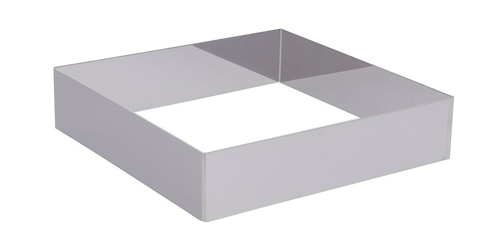De Buyer, S/s Square Ring - 9-3/8" x 9-3/8"