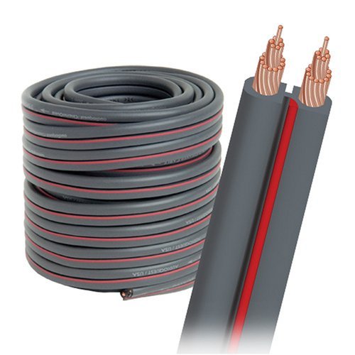 AudioQuest X-2 bulk speaker cable 50' (15.24m) spool - gray jacket 14 AWG N2