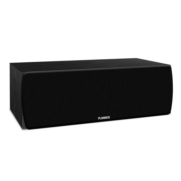Fluance Classic Elite Series Center Channel & Surround Sound Speakers (Black) N4
