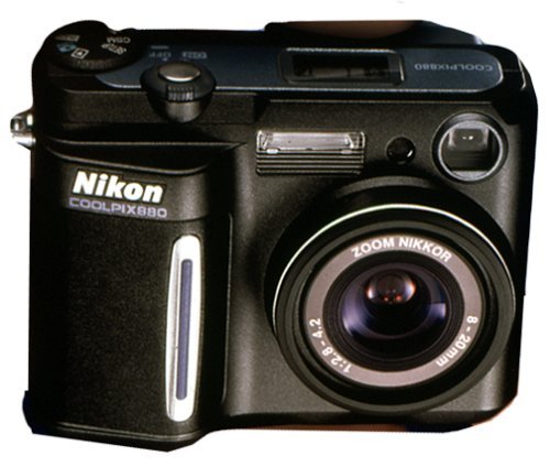 Nikon Coolpix 880 3.2MP Digital Camera w/ 2.5x Optical Zoom N2