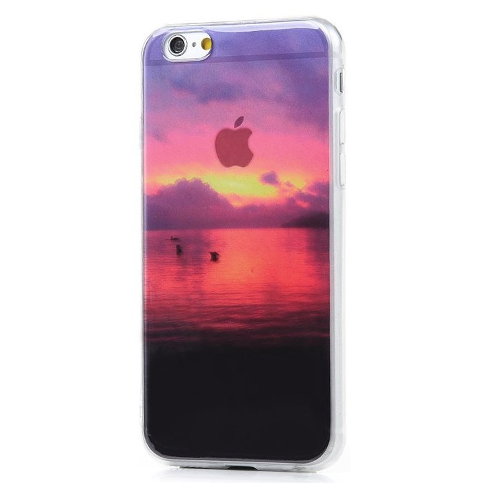 i6/i6S (4.7")Case,i6plus/i6splus Case (5.5") Soft TPU Shockproof Translucent Rubber Skin Gel Fancy Scenery Series... N2