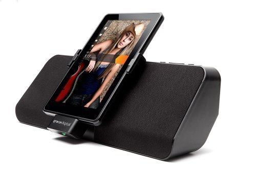 Grace Digital MatchStick For Kindle Fire with Charging Speaker Dock Features a Built-In Speaker and Amplifier... N3