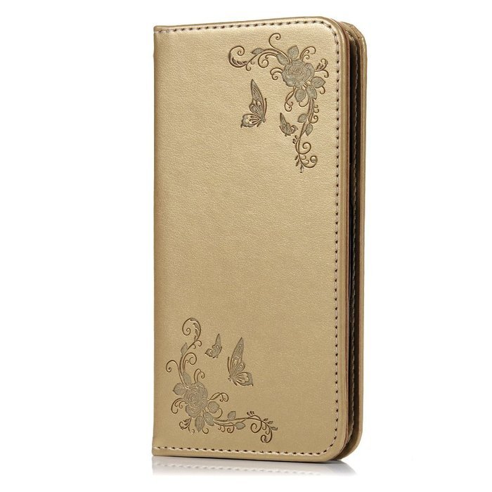 S7 Case,Samsung Galaxy S7 Case - Wallet Embossed Flowers Smart Magnetic Close High Quality Premuim PU Leather... N3