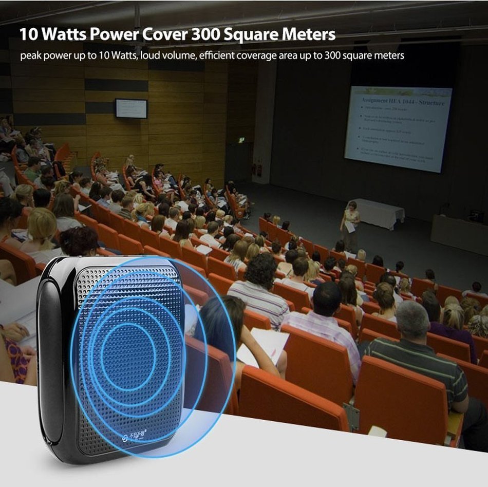 Chunnuan Portable PA Voice Amplifier Loud Soun Speaker Waistband With Headset Microphone Completely Hands free... N2