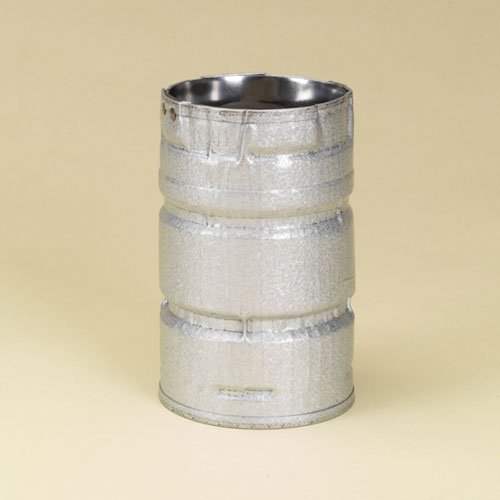 DuraVent 3PVP-06B 3" Inner Diameter - PelletVent Pro Type L Chimney Pipe - Doubl, Black