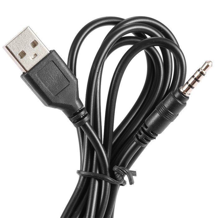 Neewer&reg; 5-Feet USB 2.0 to 3.5mm Male Audio Stereo Headphone Cable (1X Audio Cable) N4