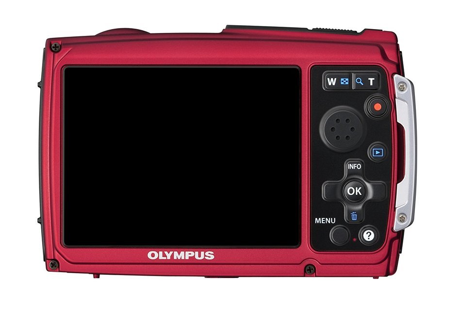 Olympus Stylus Tough 3000 12 MP Digital Camera with 3.6x Wide Angle Zoom and 2.7-inch LCD (Red) (Old Model) N2