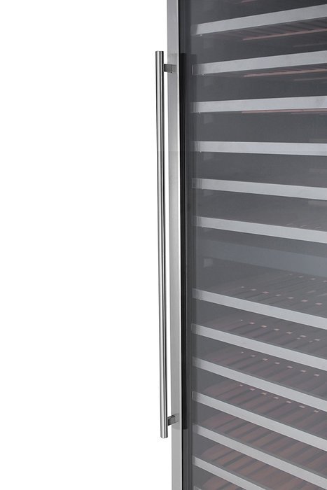 Thorkitchen JC-428B2EQ 156 Bottle Built-in & Free Standing Dual Zone Wine Cooler, Stainless Steel