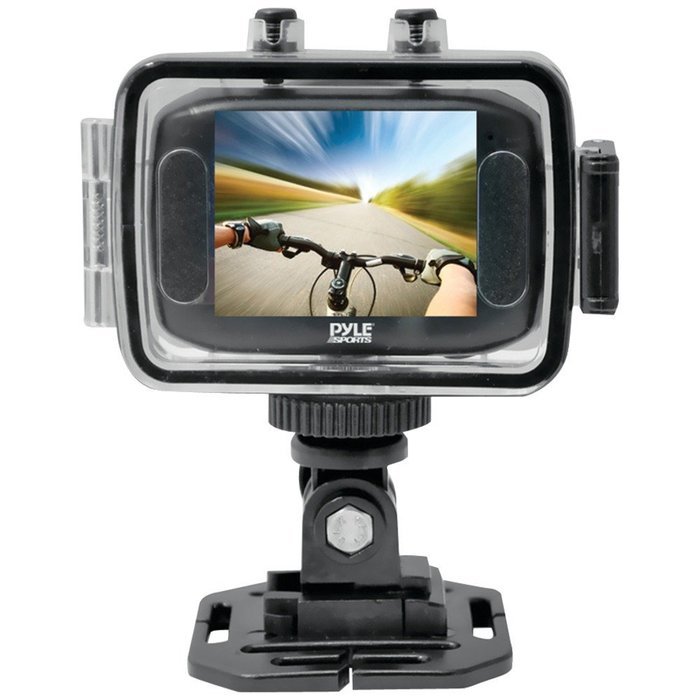 1 - 5.0 Megapixel 720p Sport Action Camera with 2" Touchscreen (Orange), 2" touchscreen for video playback & settings... N7